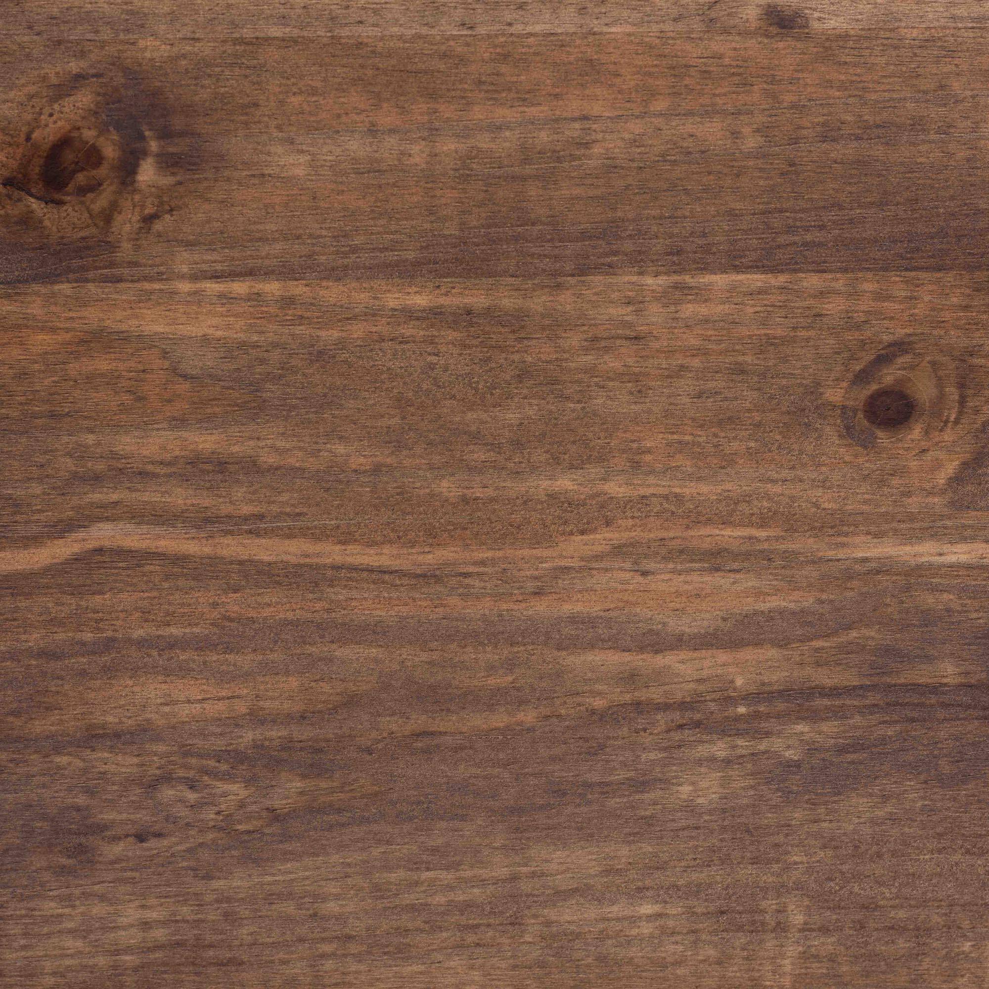 Alt View 4. bali & pari - Alfonso Wood Storage Trunk with Hinged Lid - Rectangular Blanket Chest and Bedroom Bench with Spacious Interior - Brown Wash.