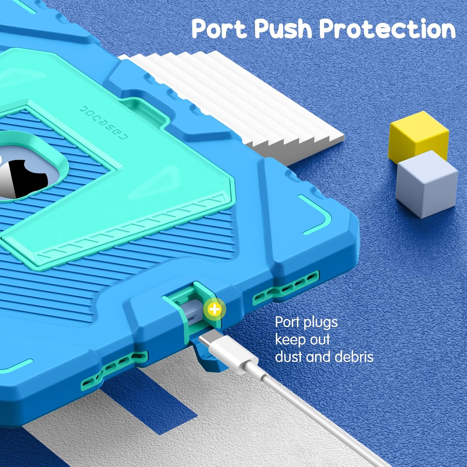 Port Push Protection

Port plugs keep out dust and debris