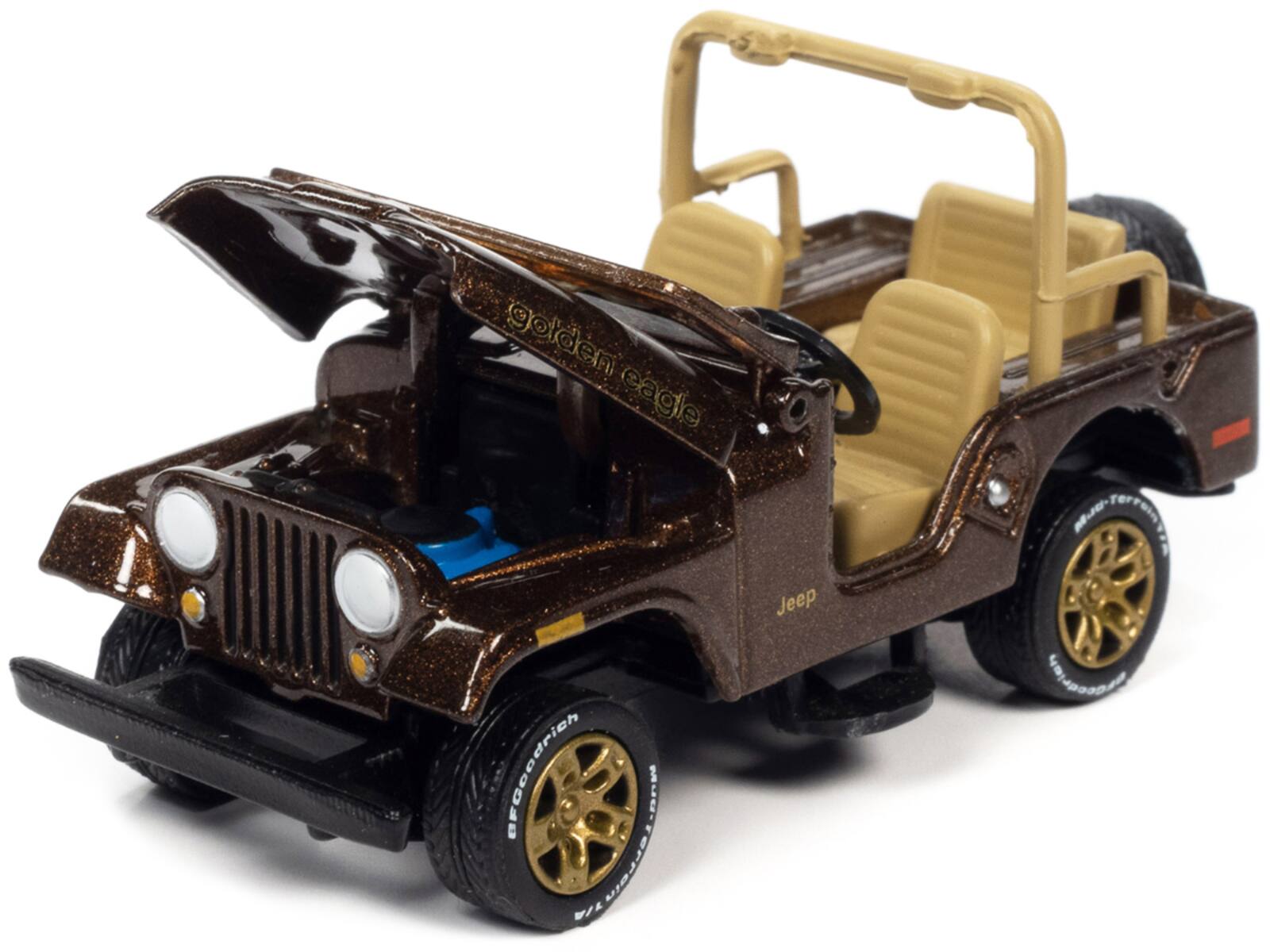 golden eagle  
Jeep  
Mud-Terrain  
BF Goodrich