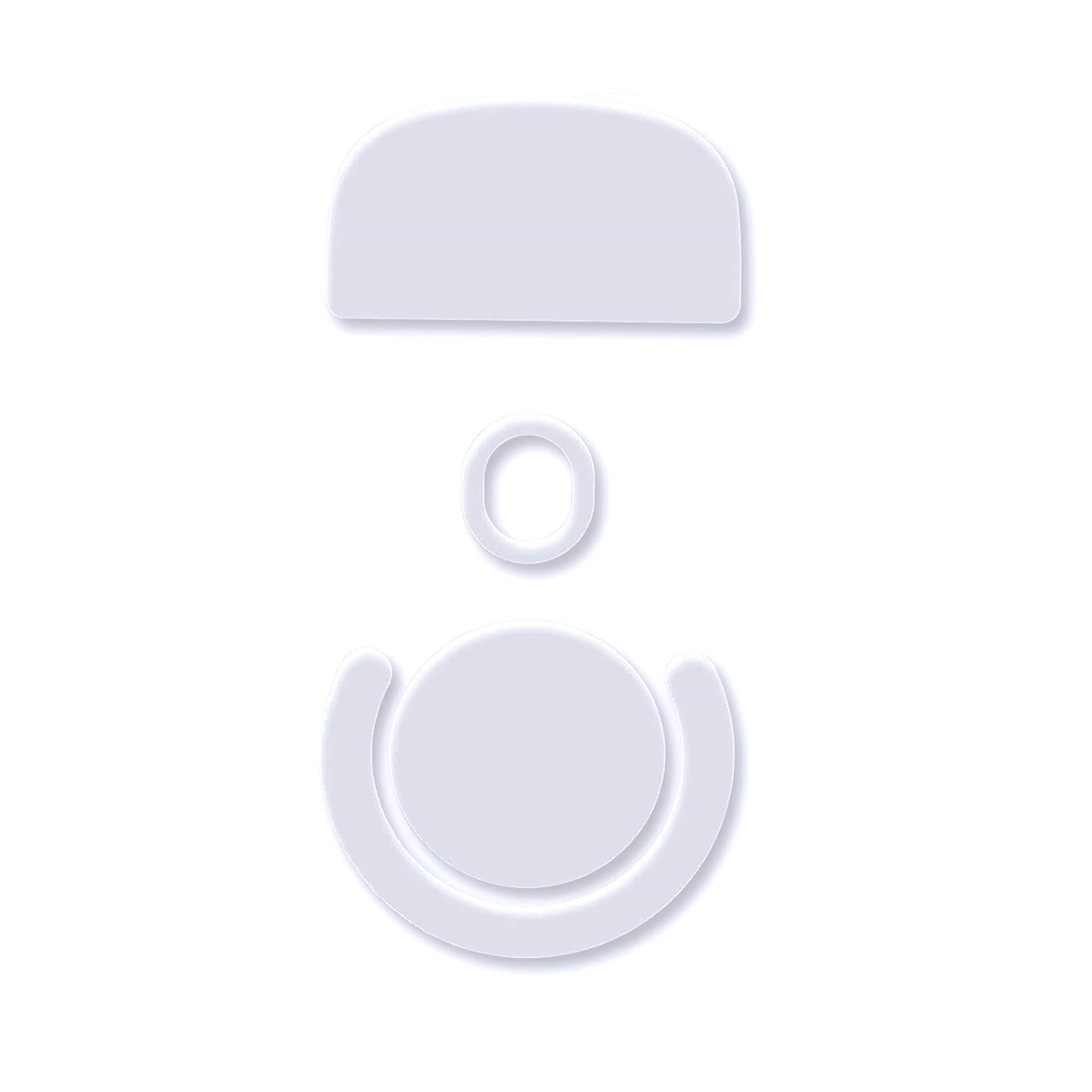 Comfort Essence - Smoothglide Ptfe Rounded Replacement Mouse Skates Feet For G Pro X Superlight Gpx Ultra smooth And - Wireless - Default