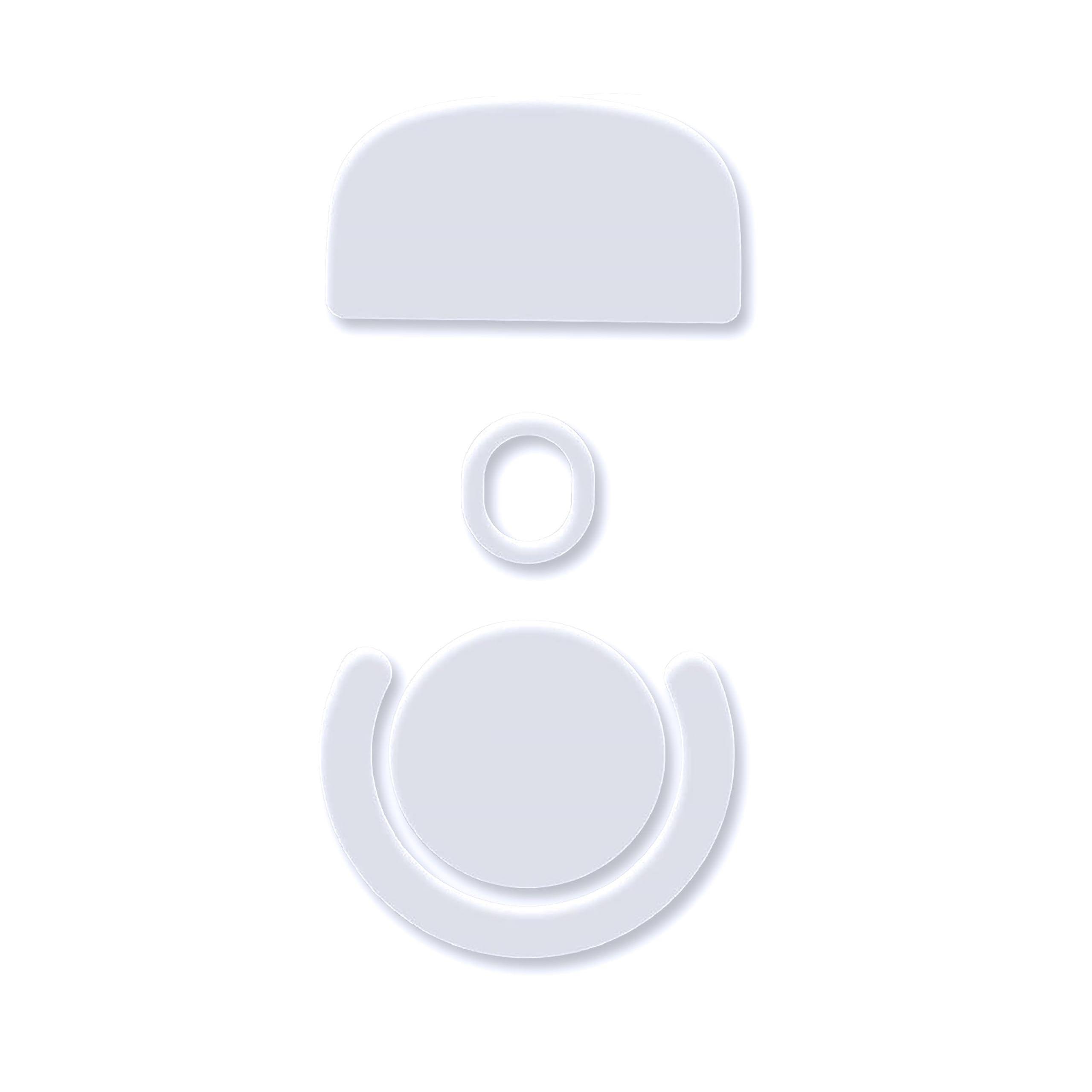 Front. Comfort Essence - Smoothglide Ptfe Rounded Replacement Mouse Skates Feet For G Pro X Superlight Gpx Ultra smooth And... - Default.