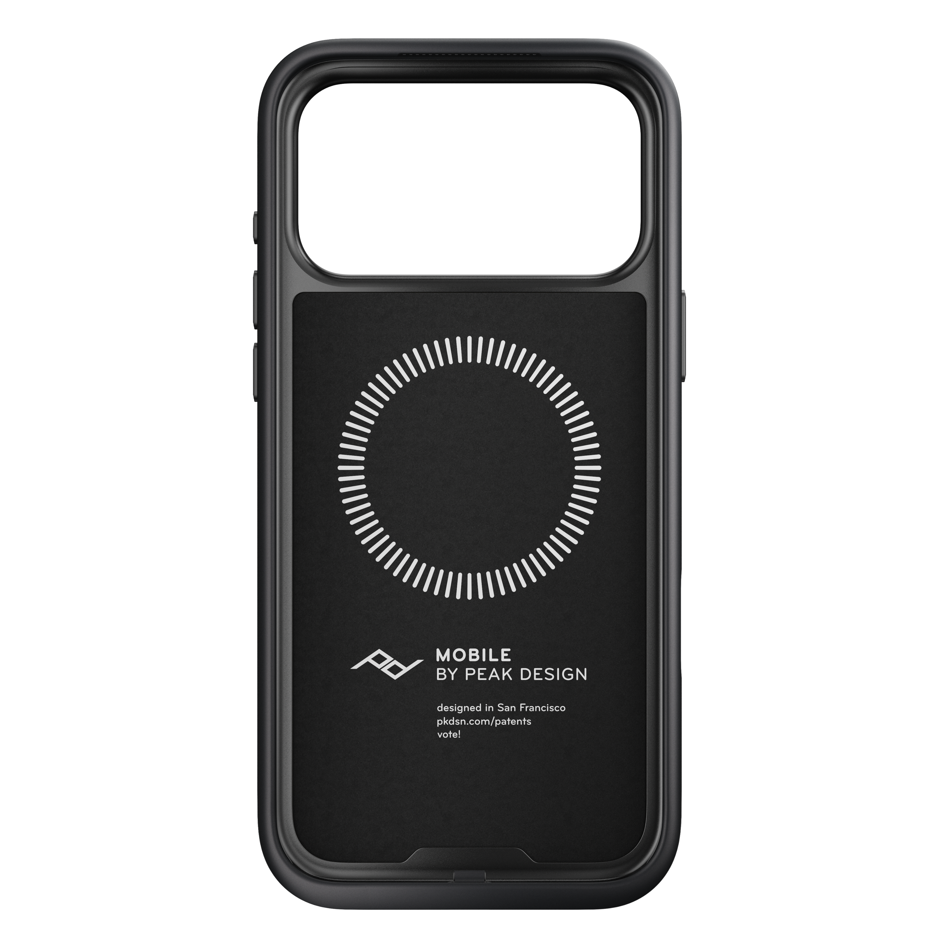 MOBILE BY PEAK DESIGN  
designed in San Francisco  
pkd.com/patents  
vote!