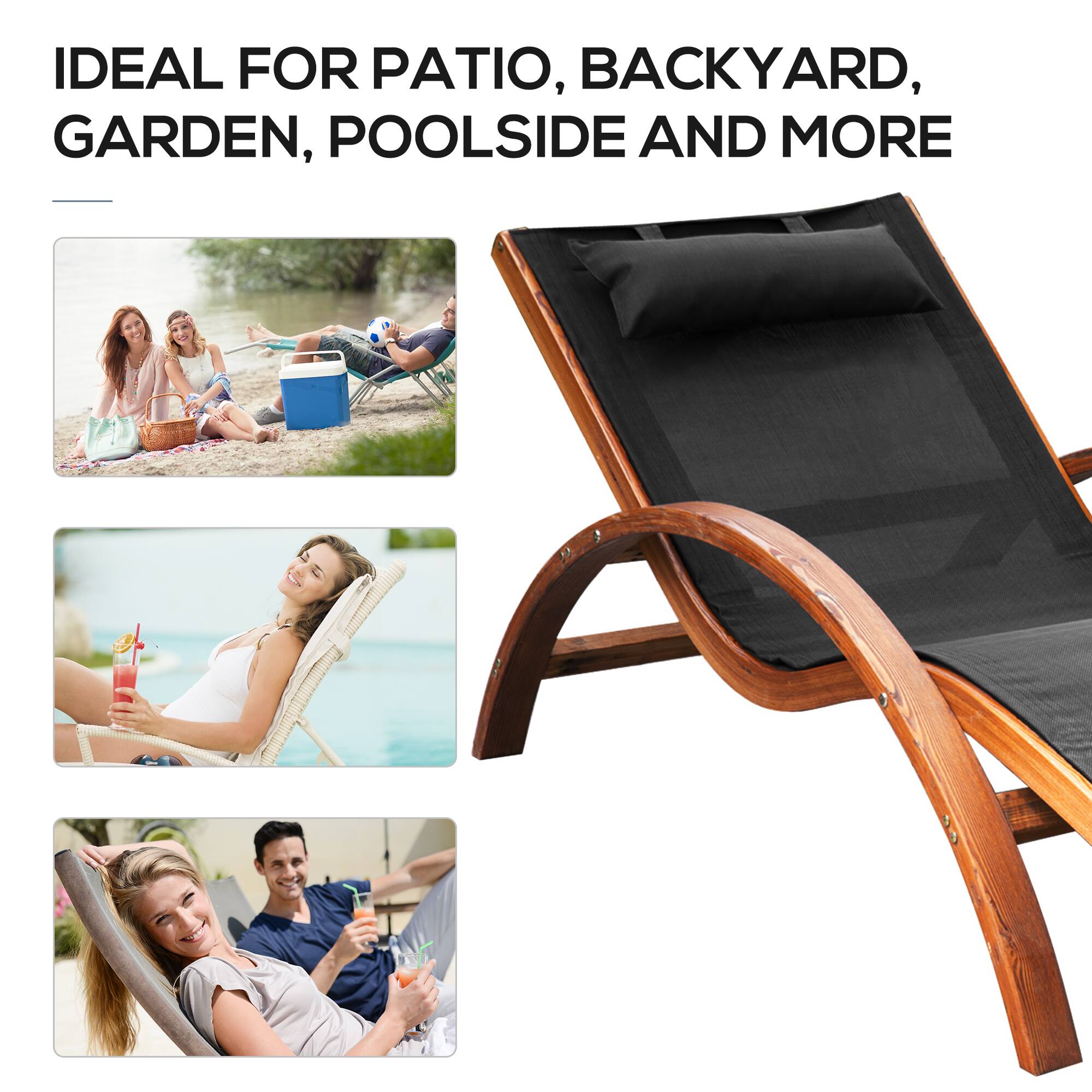 IDEAL FOR PATIO, BACKYARD, GARDEN, POOLSIDE AND MORE