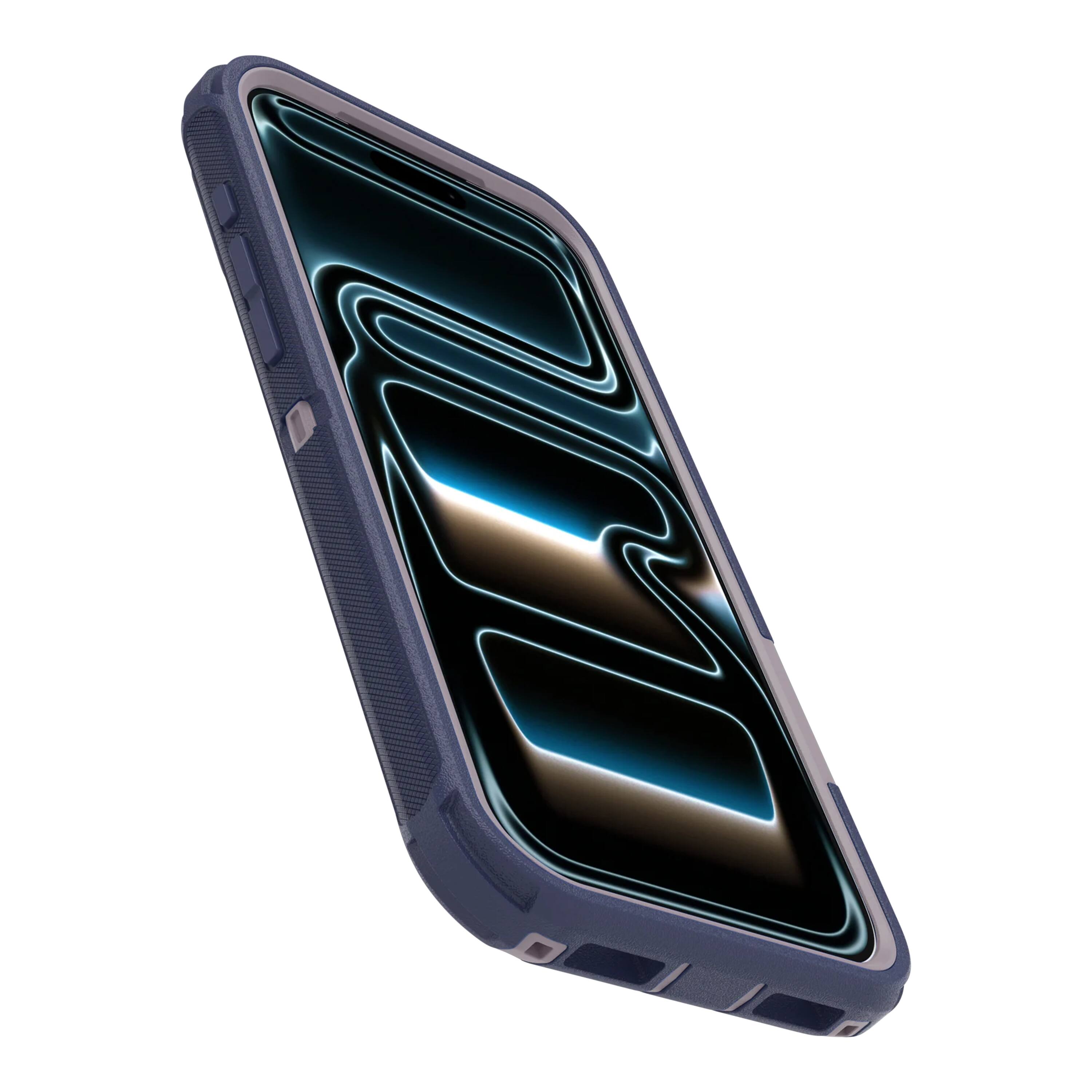 Left. OtterBox - OtterBox - Defender Series Pro Hard Shell for Apple iPhone 18 Pro Max and Apple iPhone 17 Pro Max - Coastal Calm.