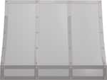 Zephyr - 36 inches - Convertible - Shell Range Hood - Stainless Steel