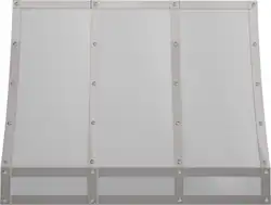 Zephyr - 36 inches - Convertible - Shell Range Hood - Stainless Steel - Front_Zoom