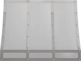 Zephyr - 36 inches - Convertible - Shell Range Hood - Stainless Steel