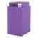 Alt View 13. OSP Home Furnishings - 3 Drawer Locking Metal File Cabinet with Top Shelf - Purple.