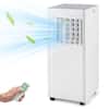 Front. Costway - Costway Portable Air Conditioner, 10000 BTU Standing Air Cooler w/Fan & Dehumidifier, Cools Rooms up to 350 Sq.Ft - White.