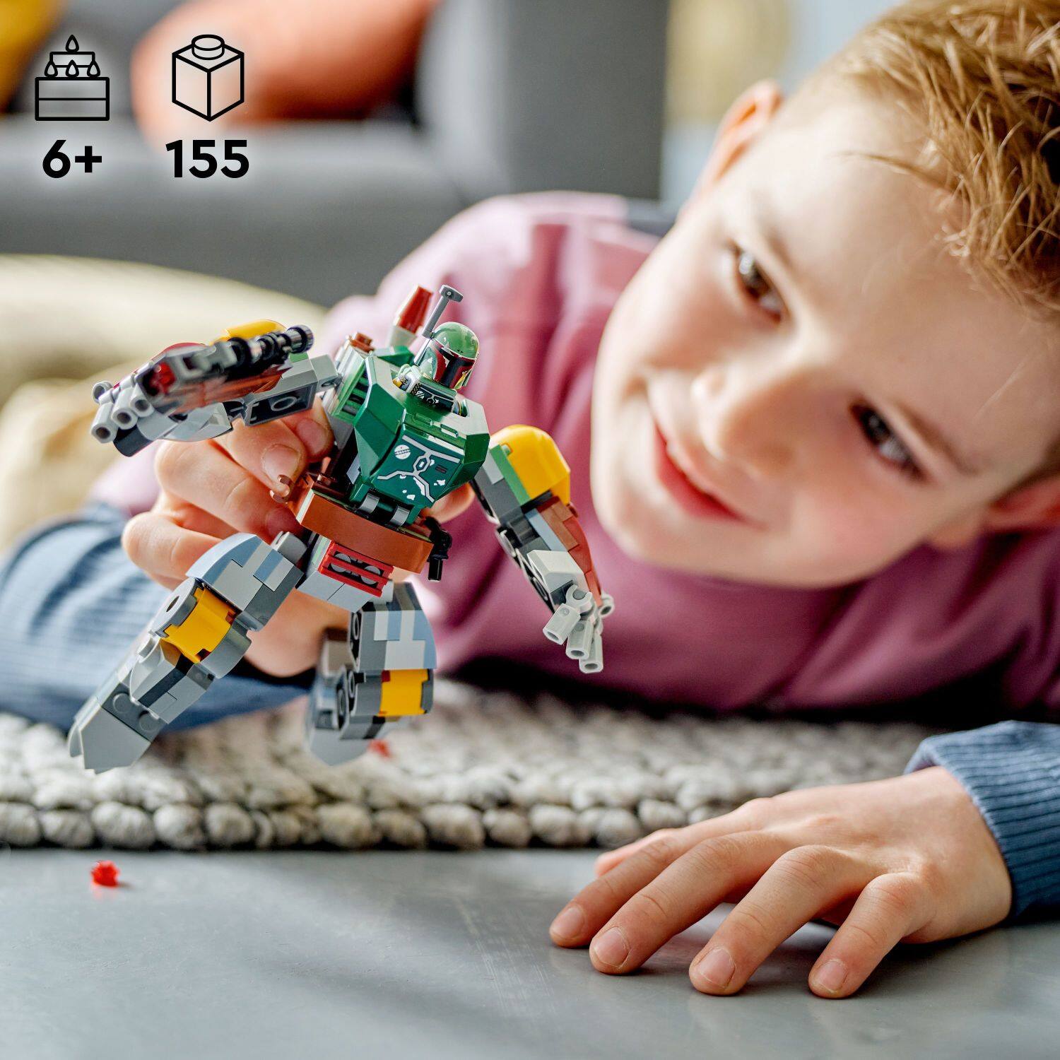 Angle. LEGO - Star Wars Boba Fett Mech 75369.