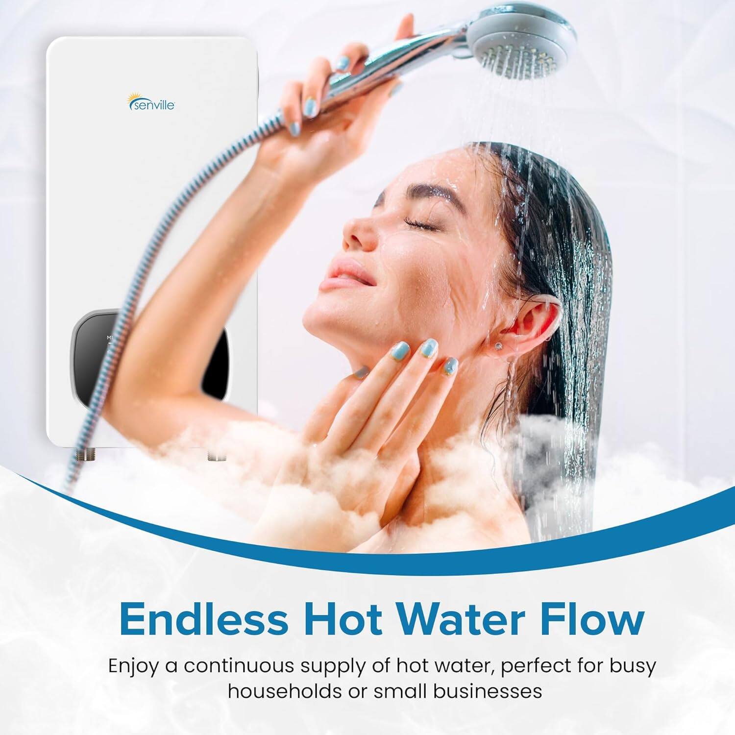 Endless Hot Water Flow

Enjoy a continuous supply of hot water, perfect for busy households or small businesses