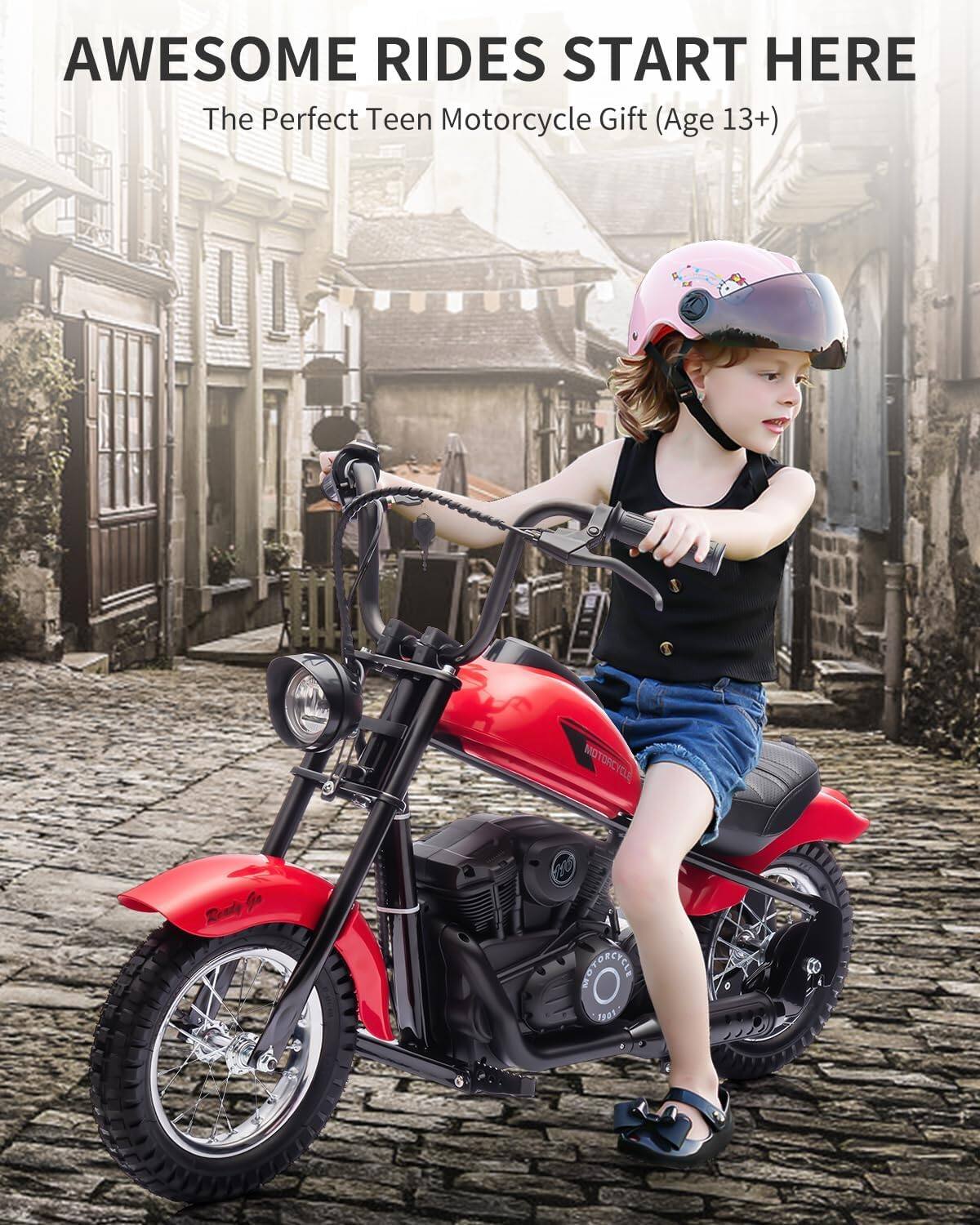 AWESOME RIDES START HERE

The Perfect Teen Motorcycle Gift (Age 13+)