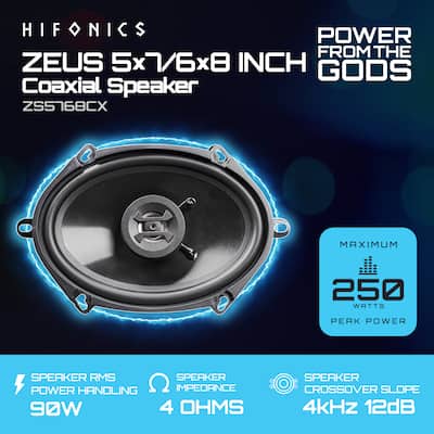 Hifonics Zeus ZS5768CX 5x7/6x8 Hifonics Zeus ZS5768CX 5x7/6x8