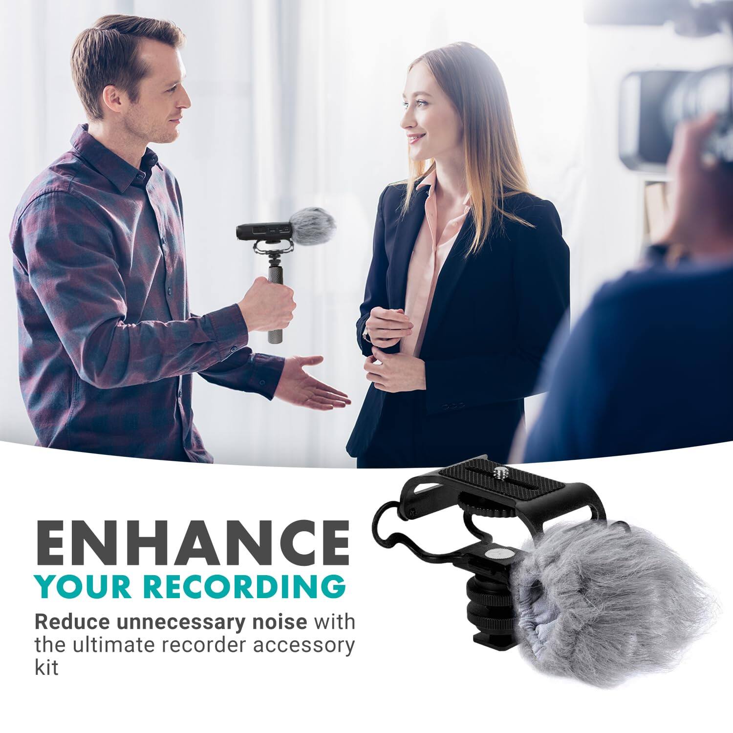 ENHANCE YOUR RECORDING

Reduce unnecessary noise with the ultimate recorder accessory kit