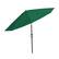 Alt View 15. Nature Spring - 10-Foot Patio Half Umbrella with Auto Tilt - Hunter Green.