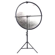 Front. Flashpoint - Flashpoint Ballhead Telescoping Reflector Holder.
