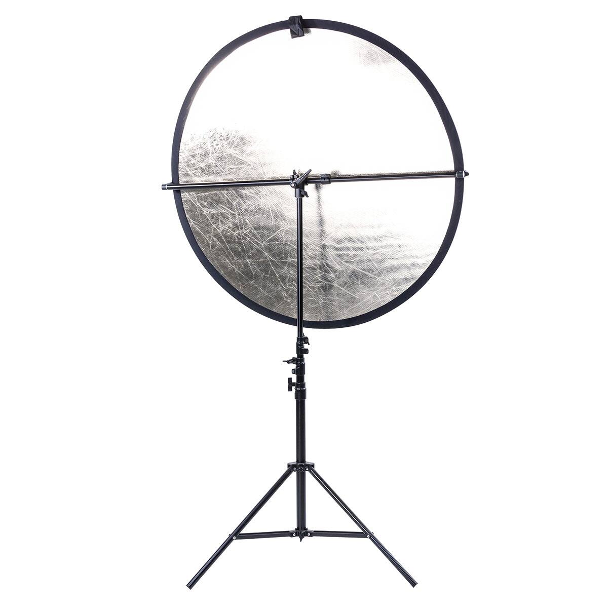 Front. Flashpoint - Flashpoint Ballhead Telescoping Reflector Holder.