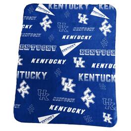 Logo Brands - Kentucky Wildcats 50" x 60" Classic Fleece Blanket - Multicolor