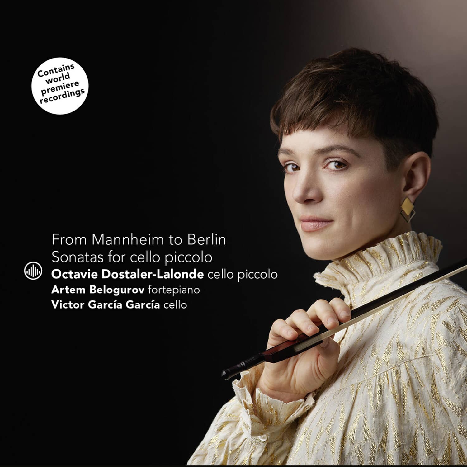 Octavie Dostaler-Lalonde - From Mannheim to Berlin Sonatas for Violoncello  - COMPACT DISCS
