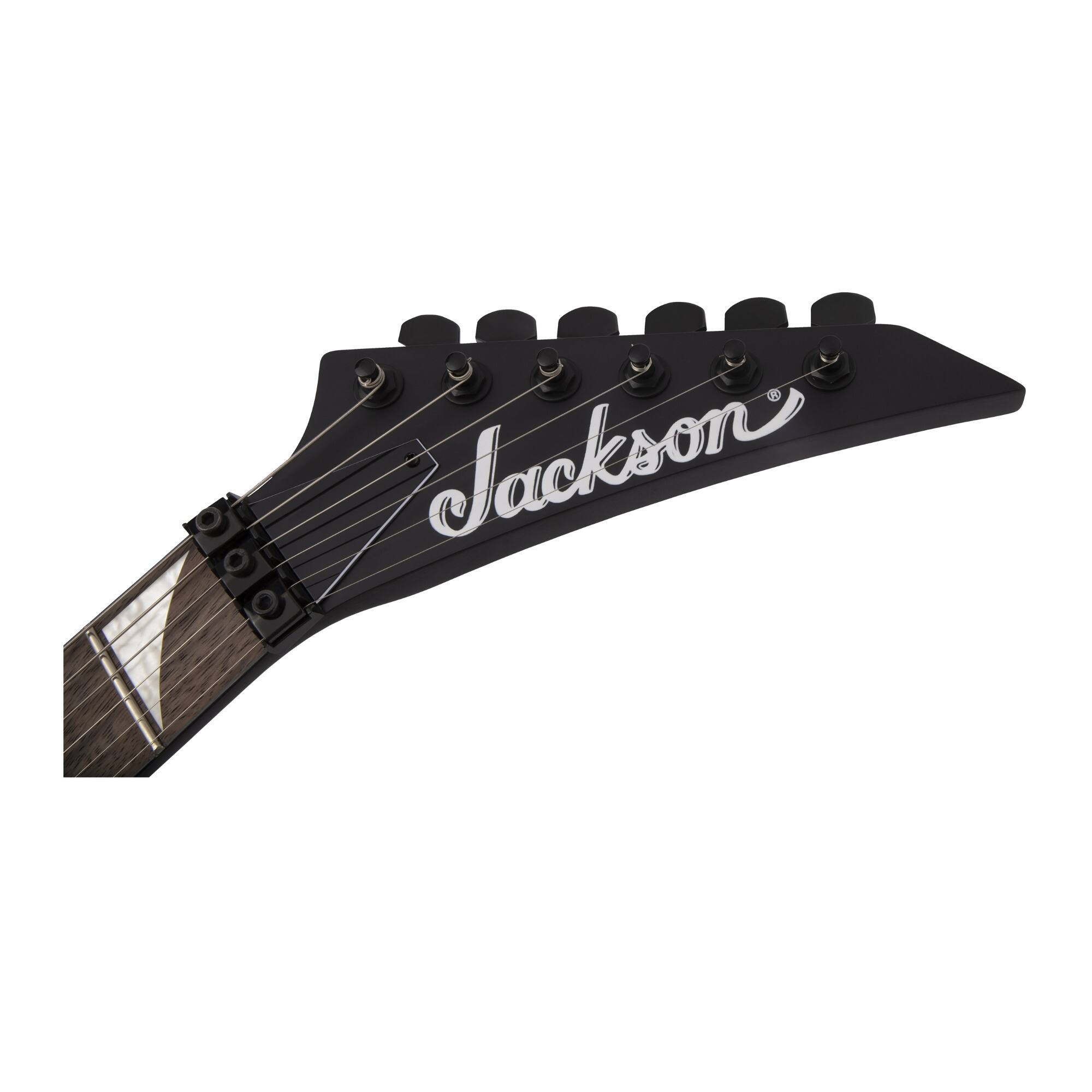Back. Jackson - Jackson X Series King V KVXMG Poplar Electric Guitar (Satin Black) with Case.