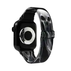 Front. ZOX - Face Your Fears NFC Smartwatch Band, 20mm - Black.