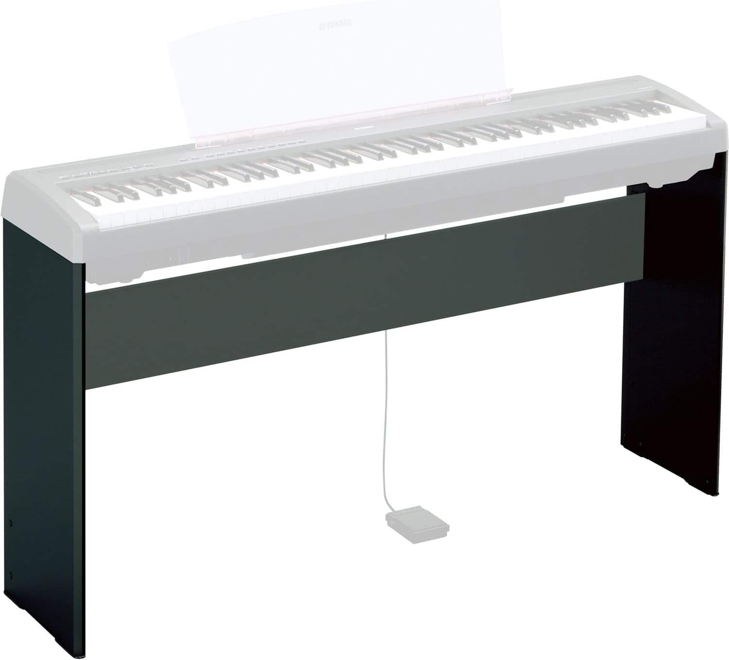 Yamaha - L-85 Keyboard Stand for P-Series Digital Pianos - Black