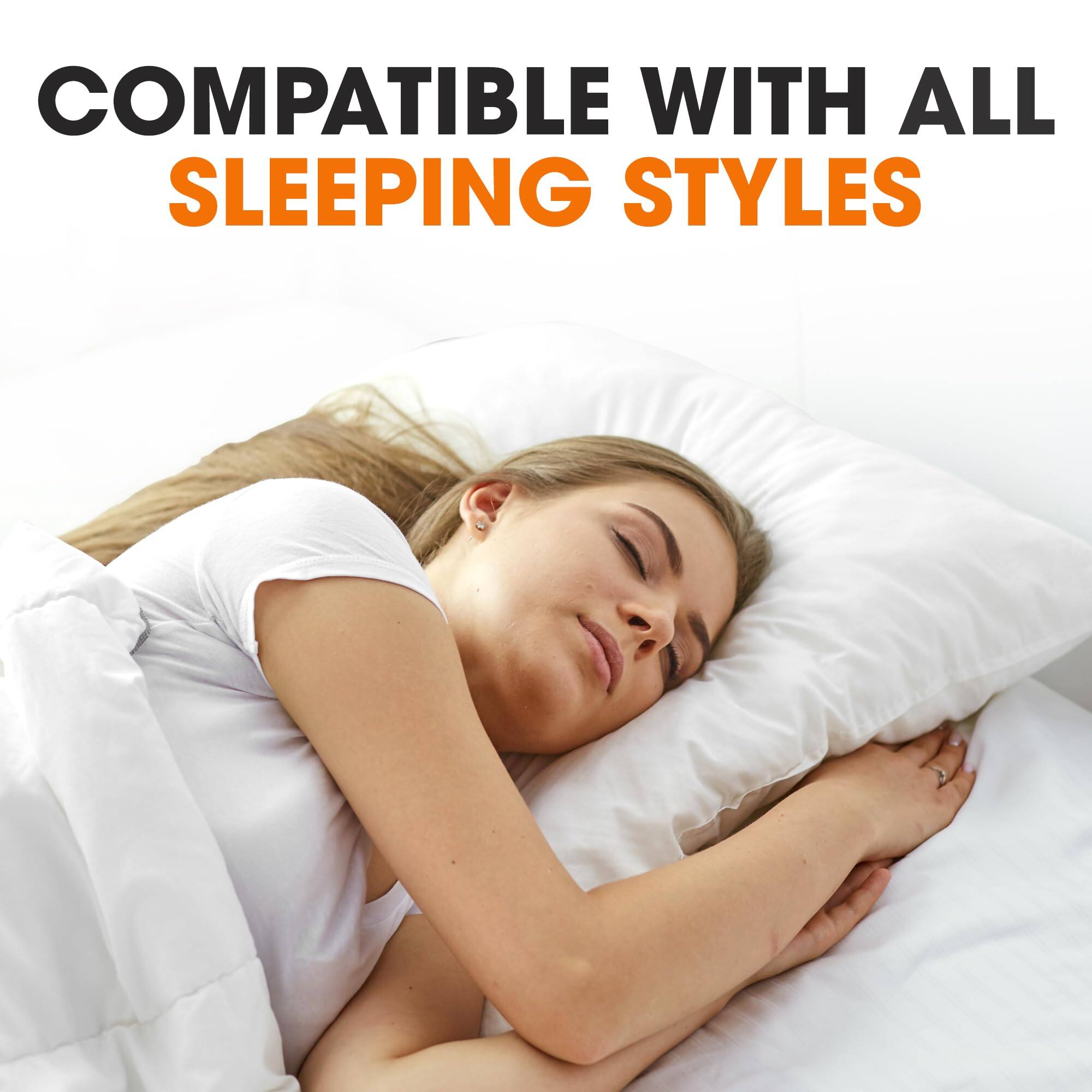 COMPATIBLE WITH ALL SLEEPING STYLES