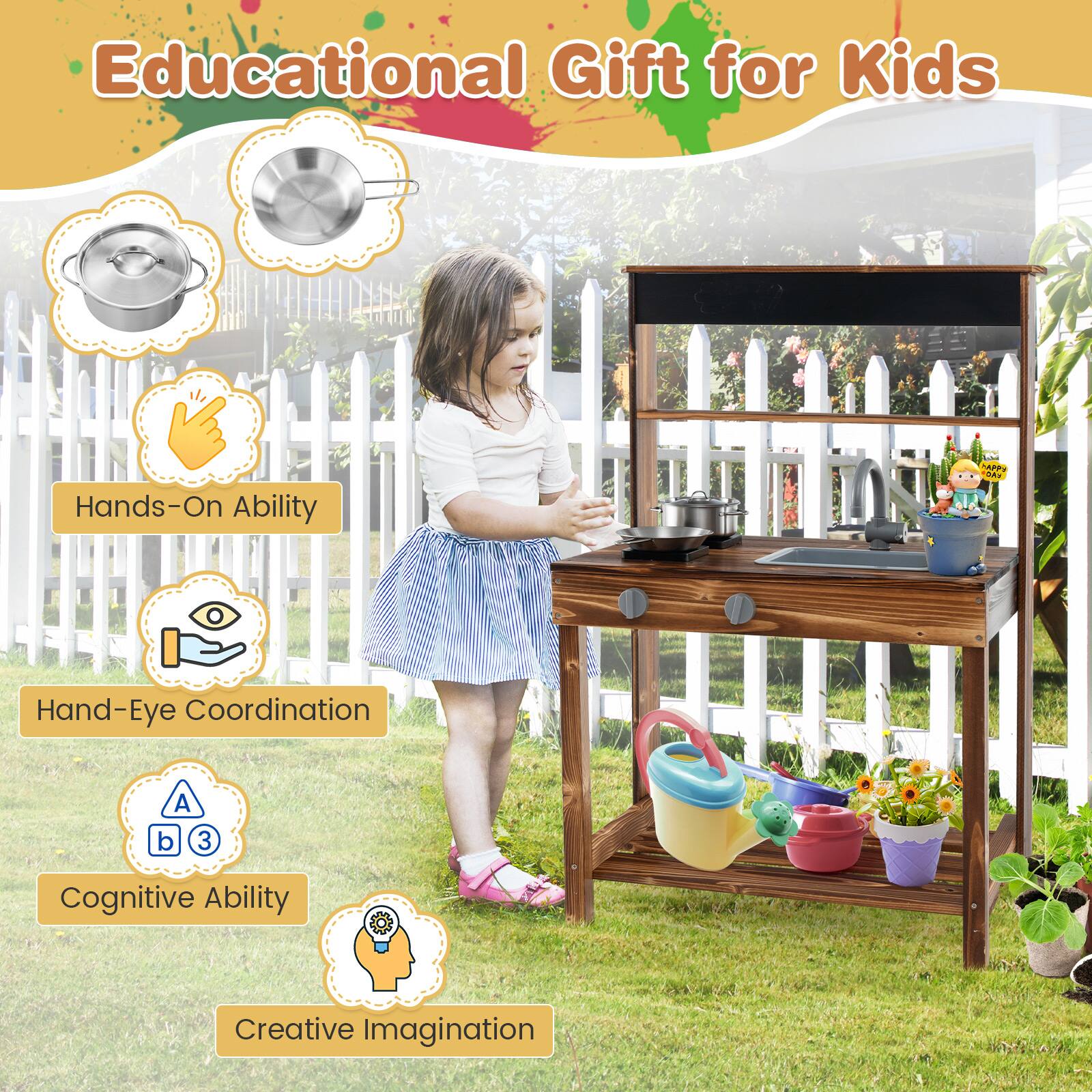 Educational Gift for Kids

Hands-On Ability
Hand-Eye Coordination
Cognitive Ability
Creative Imagination