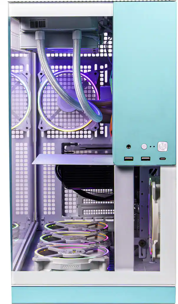 Skytech Gaming Skytech AQUA AMD Ryzen 7 9800X3D, 5070 Ti, 32GB 6000 MHz ...