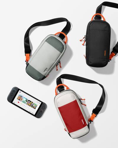 Nintendo Switch CROSBY 10.17 Amazon.com: tomtoc Sling Crossbody Bag for Nintendo Switch 2