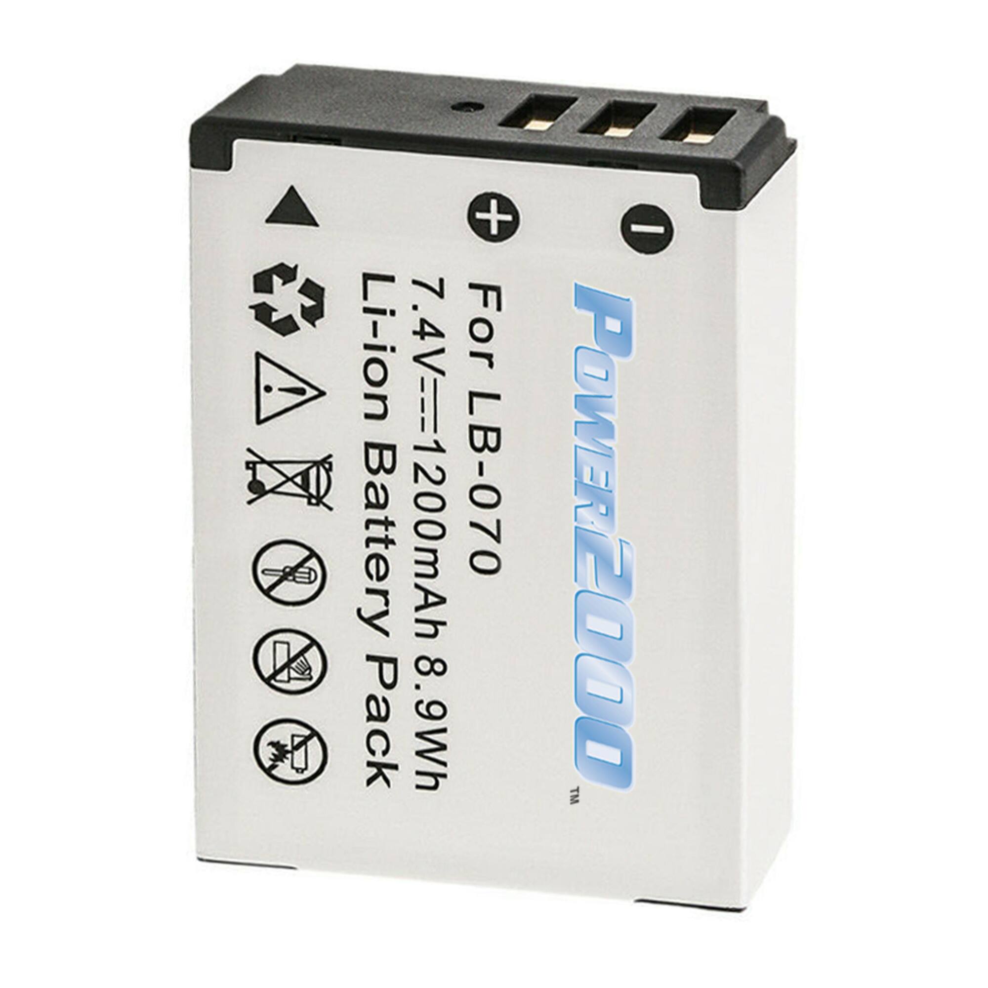 Li-ion Battery Pack  
7.4V = 1200mAh  
8.9Wh  
For LB-070  
POWER2000™
