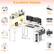 Excellent Details
Storage Hutch
Charging Station
LED Light
Monitor Stand
Hanging Hook
Storage Bag
Adjustable Leg Pads
Storage Shelves