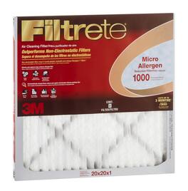 3M - Filtrete 20 in. H x W 1 D 11 MERV Air Filter