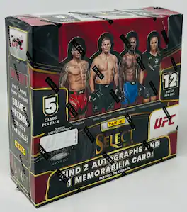 2023 Panini Select UFC Hobby Box