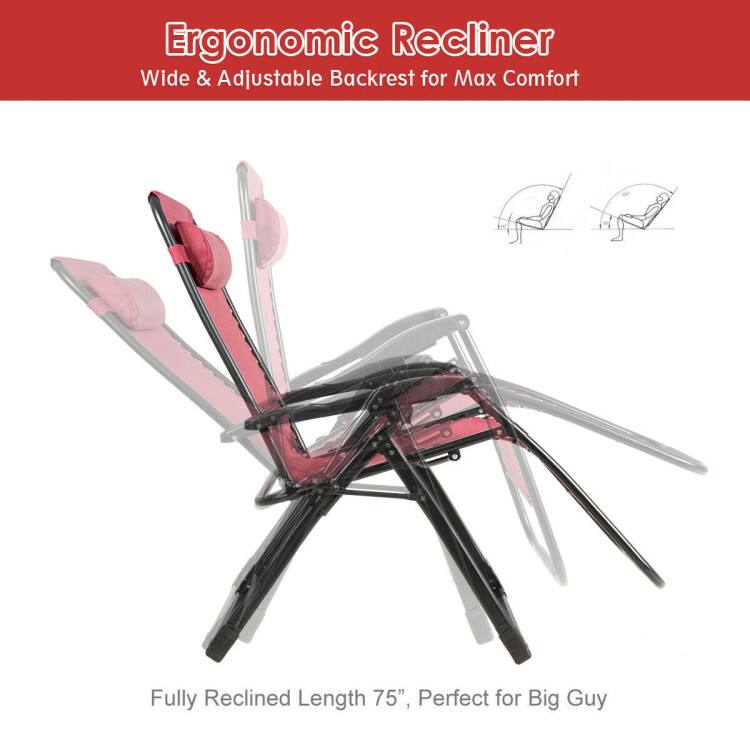 Ergonomic Recliner  
Wide & Adjustable Backrest for Max Comfort  
Fully Reclined Length 75", Perfect for Big Guy