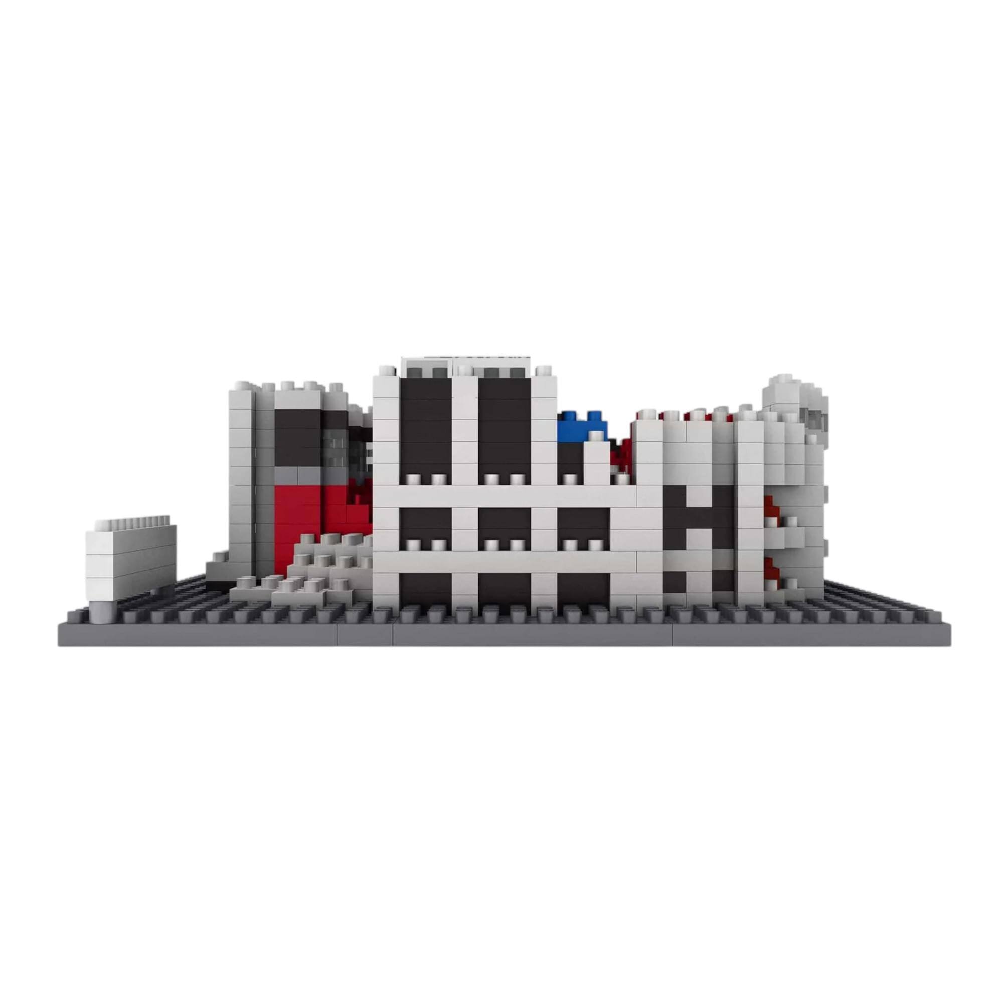 Alt View 10. Forever Collectibles - San Francisco 49ers NFL BRXLZ Mini Stadium 964-Piece Building Block Set - Multi-Colored.