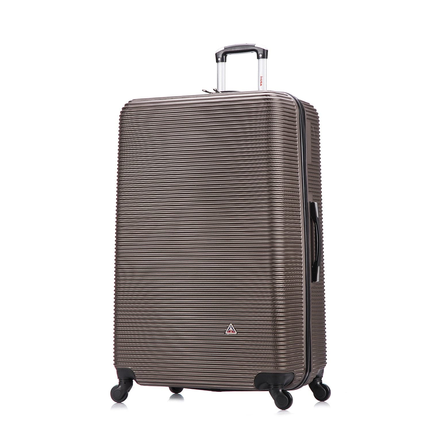 InUSA - Royal lightweight hardside Spinner Luggage 32" - BROWN