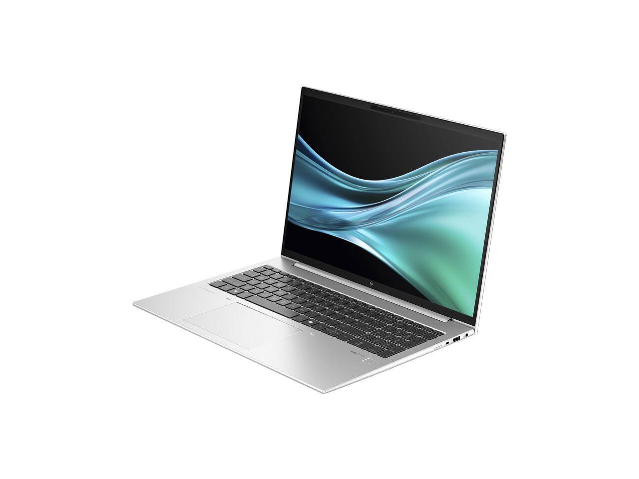 Alt View 2. HP - HP EliteBook 16.0" Intel Core Ultra 5 125U 16GB Memory 512GB SSD Windows 11 Pro 64-bit 860 - Silver.