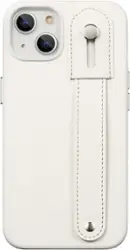 SaharaCase - Indy Series Hand Strap Case for Apple iPhone 13 - Cloud White - Front_Zoom