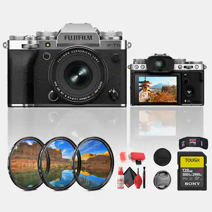 FUJIFILM ASPHERICAL FUJINON LENS X-T5
XF R 1:2.8-4.8 16-50mm
SUPER EBC WR
MCF 2 N
SAVE
CON THUEM ULIM TOUGH
128 GB
300
V90
SONY
TOUGH
128 GB
300/299
V90
