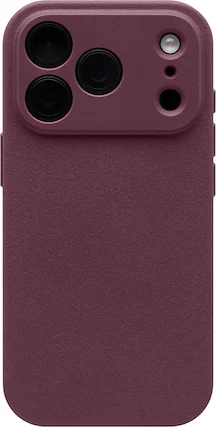 Front. dbrand - MNML Case with MagSafe for Apple iPhone 18 Pro / iPhone 17 Pro - Burgundy.