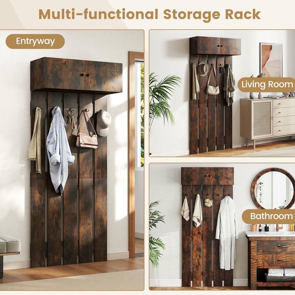Multi-functional Storage Rack

Entryway

Living Room

Bathroom