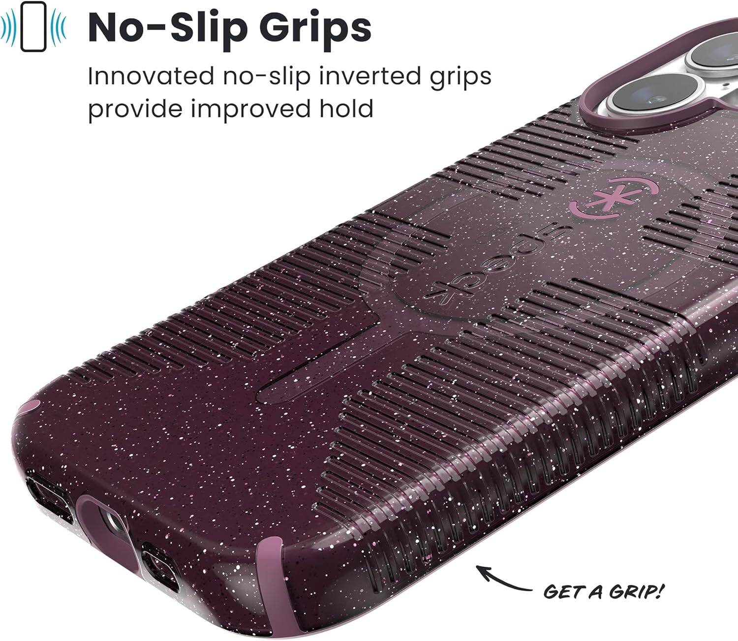 No-Slip Grips

Innovated no-slip inverted grips provide improved hold

GET A GRIP!