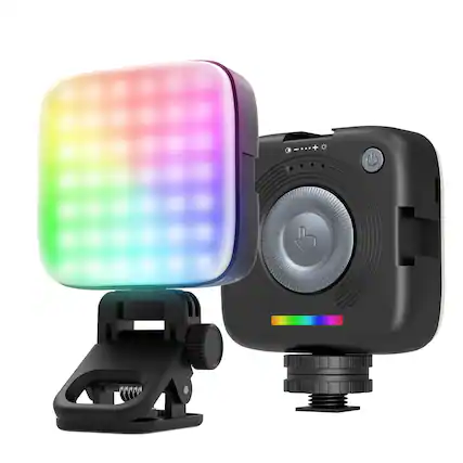 Front. Neewer - Entry Level Magnetic RGB Camera Light, 126 LEDs, 10 Effects, RGB126.