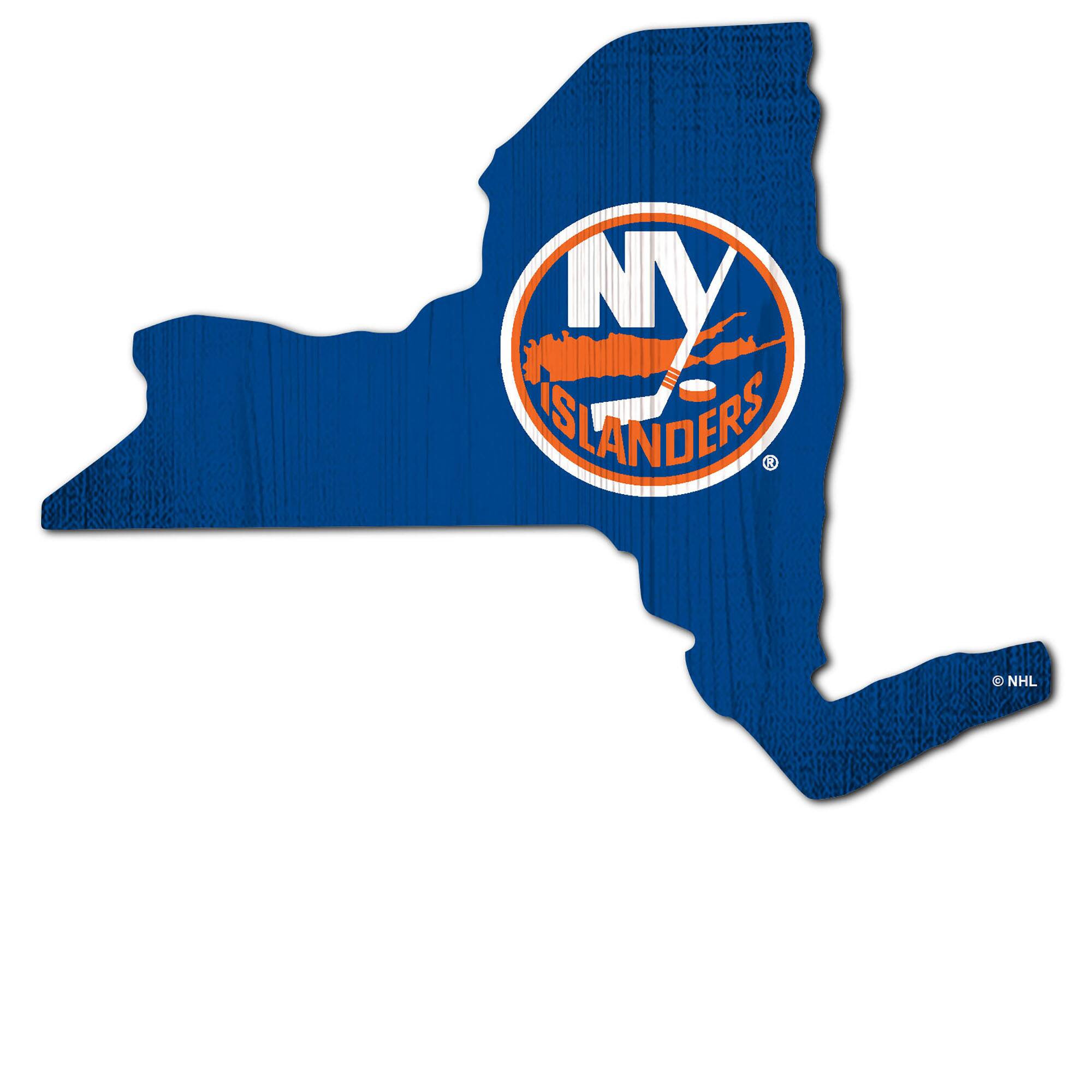 New York Islanders 12" Logo State Sign