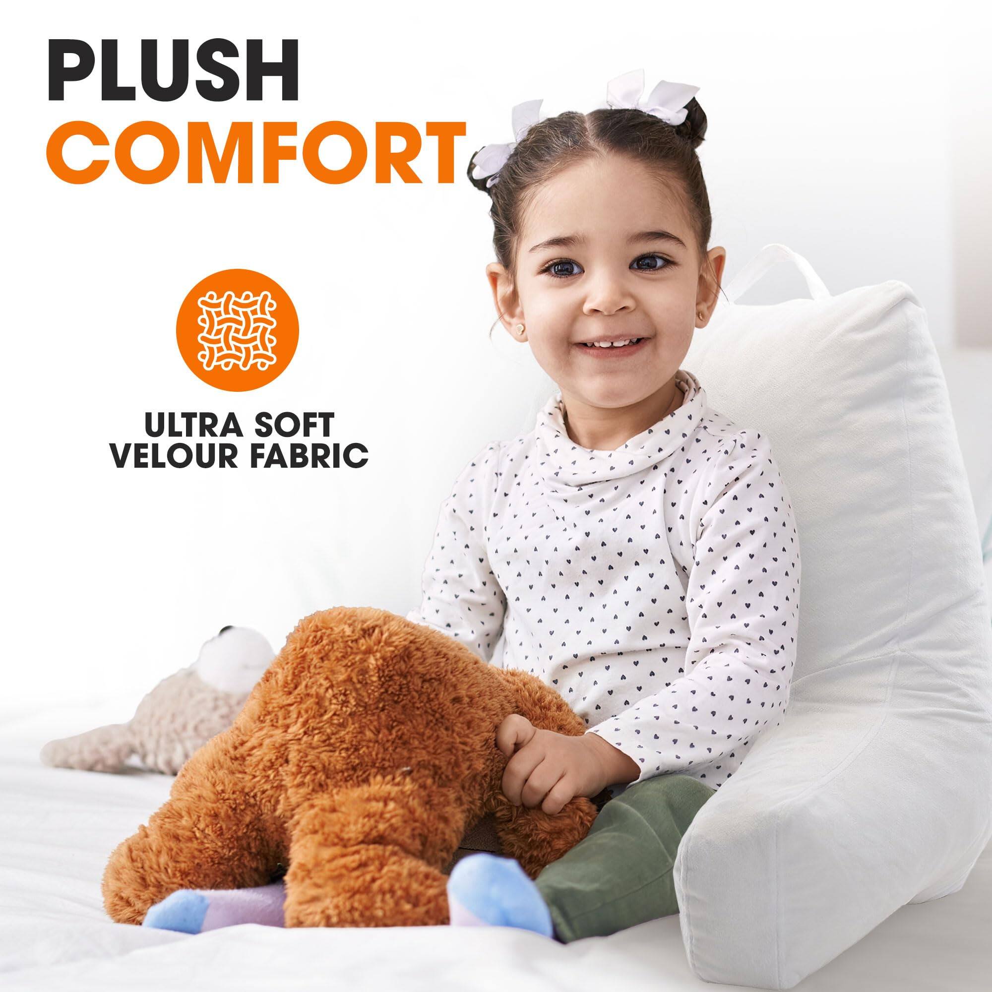 PLUSH COMFORT  
ULTRA SOFT VELOUR FABRIC