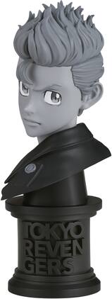 PopMarket - BanPresto - Tokyo Revengers - Faceculptures - Takemichi Hanagaki - Version B Statue - Collectibles - Multicolor