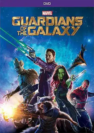 Front. Guardians of the Galaxy - DVD.