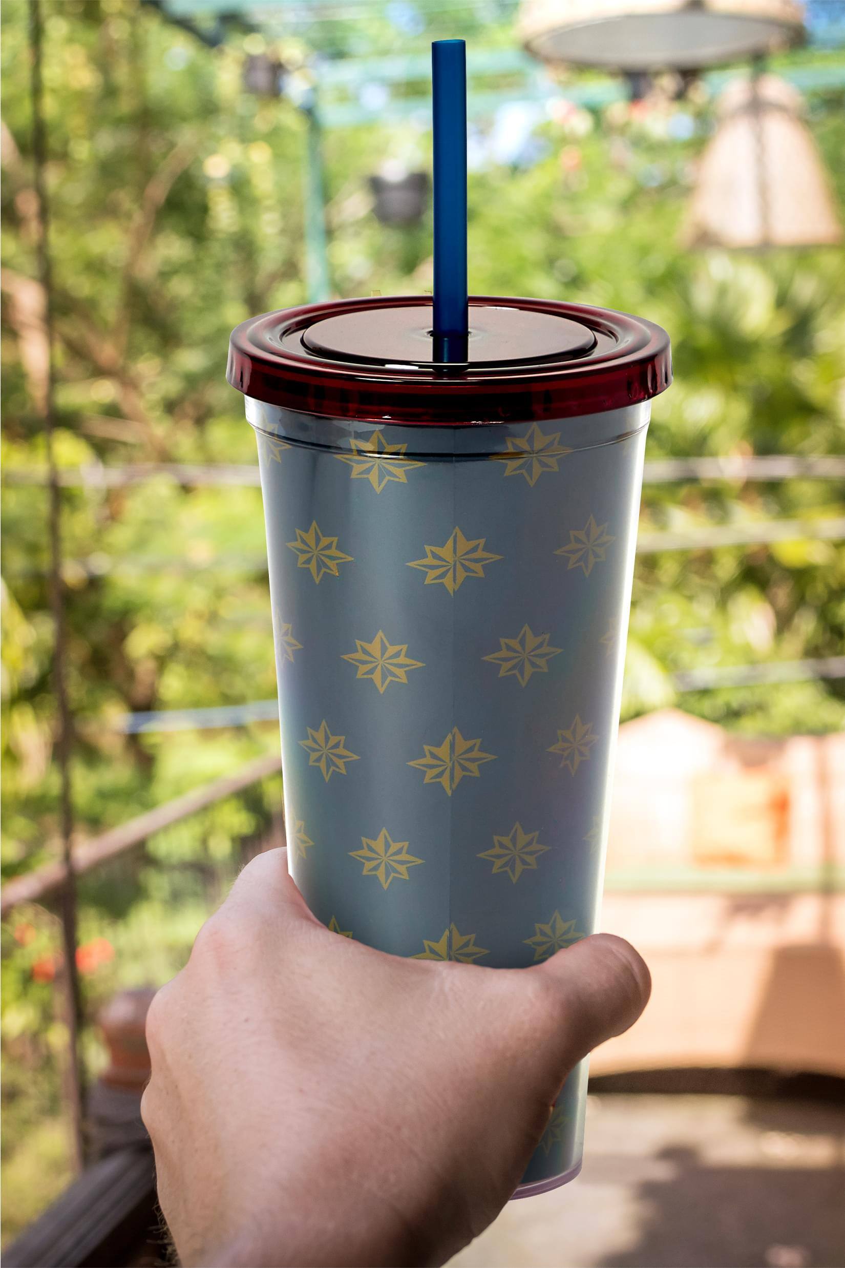 Alt View 3. Marvel - Marvel Studios Captain Marvel “Actually I Can” Carnival Cup - Black.