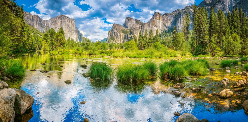 Angle. Castorland - CASTORLAND 4000 Piece Jigsaw Puzzles, Yosemite Valley, USA , Landscape puzzle, National Park, Adult Puzzle, C-400362-2 - Red.